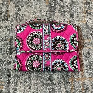 VERA BRADLEY FOLDING COSMETICS/JEWELRY STORAGE CASE! EUC!